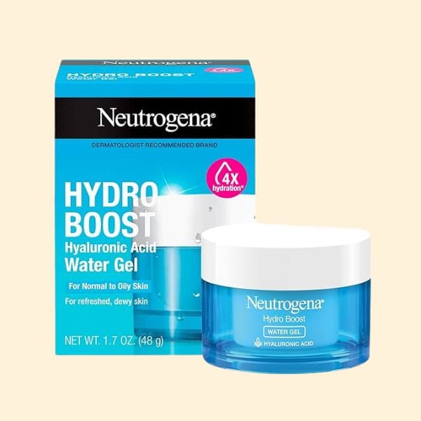 Neutrogena Hydro Boost Hyaluronic Acid Water Gel Moisturizer for refreshed, dewy skin