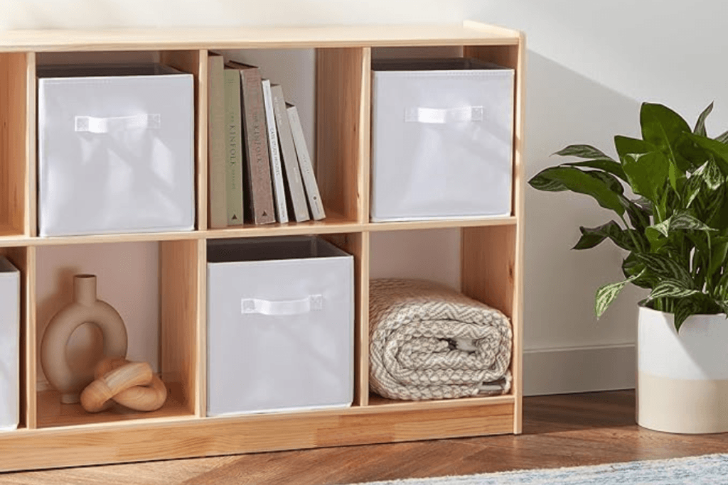 Foldable storage boxes for small space organization